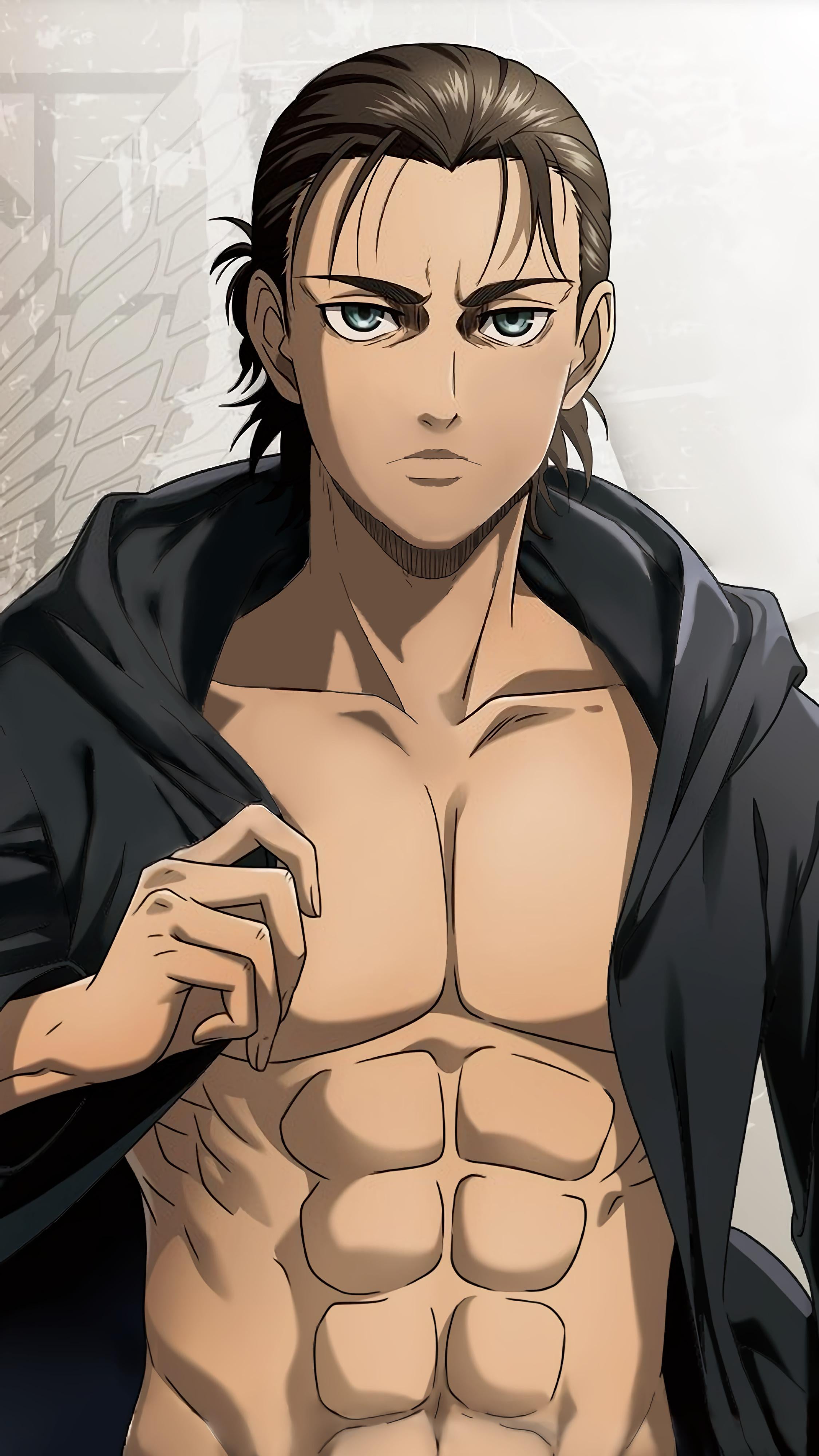 Abs of Freedom Eren Yeager [Attack on Titan] (2250x4000)