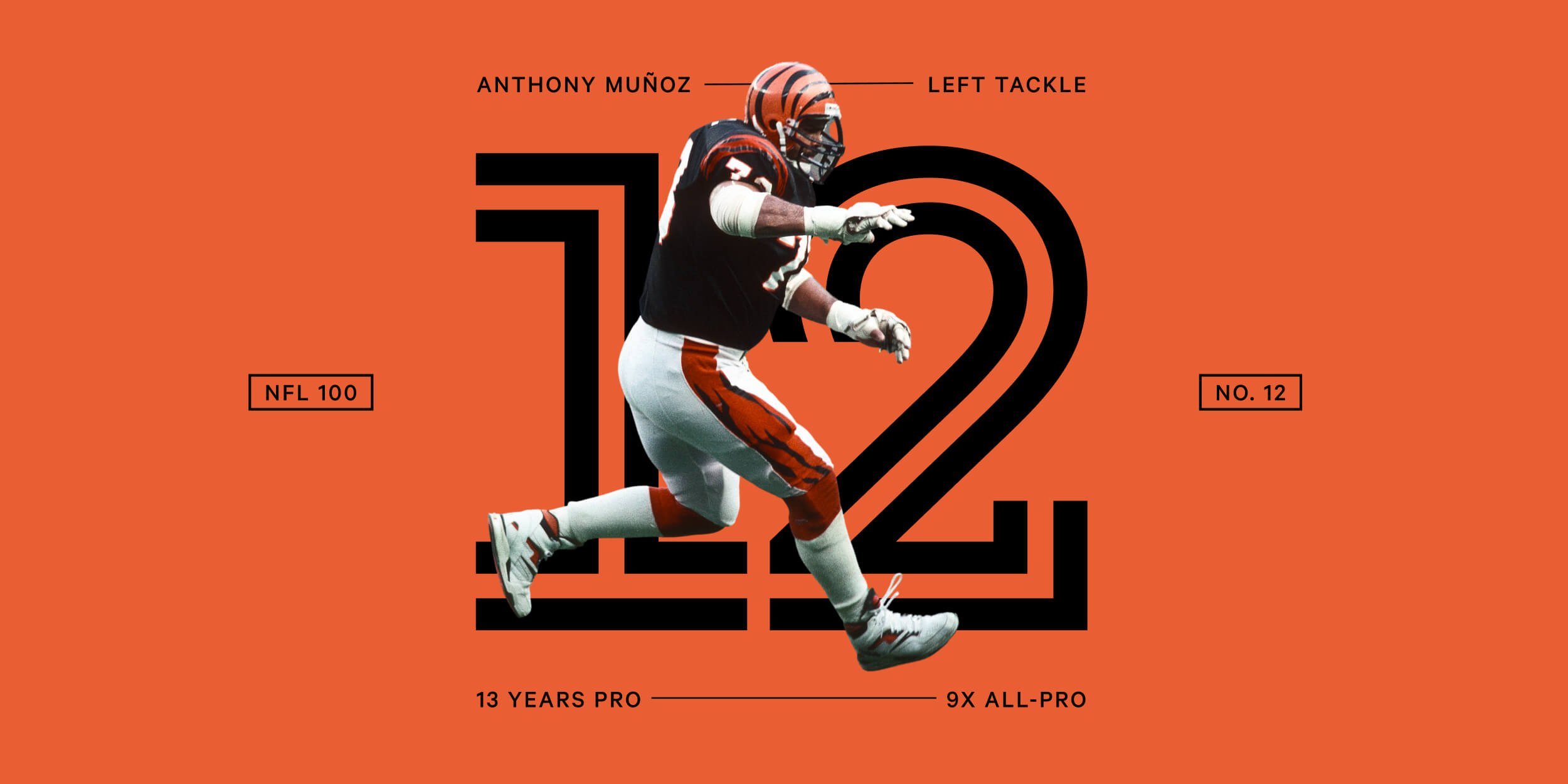 NFL 100: At No. 12, Anthony Muñoz's greatness only continued after his Bengals career