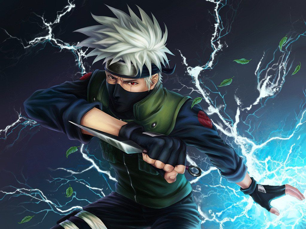 Hatake Kakashi Lightning Naruto Anime Poster. Wallpaper naruto, Imagenes de kakashi, Naruto anime