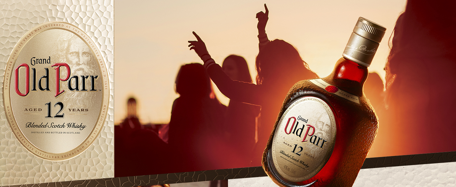 Old Parr Aged 12 Years Whisky Escocés Blended, 1 l, Amazon.es: Alimentación y bebidas