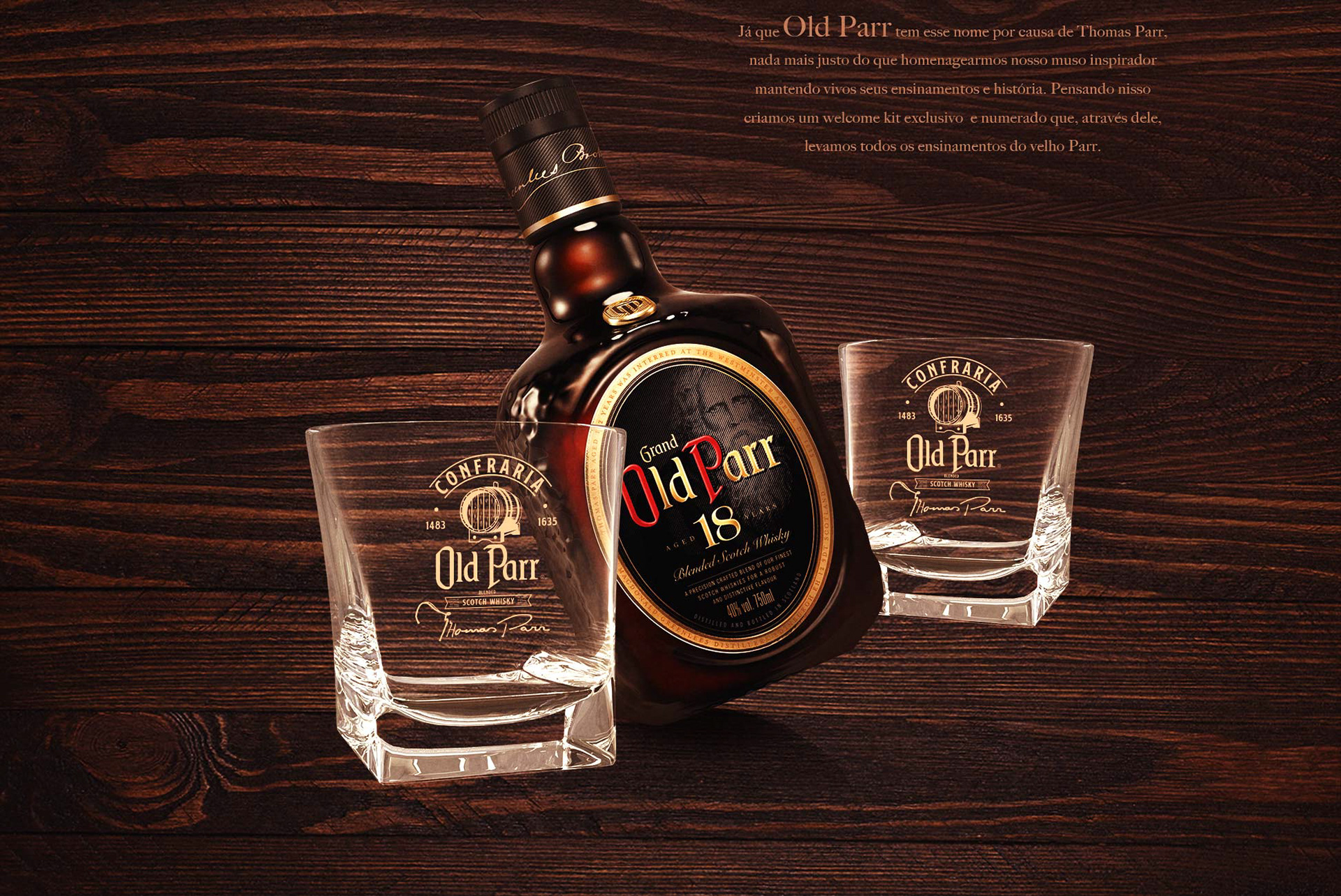 OLD PARR.. CONFRARIA