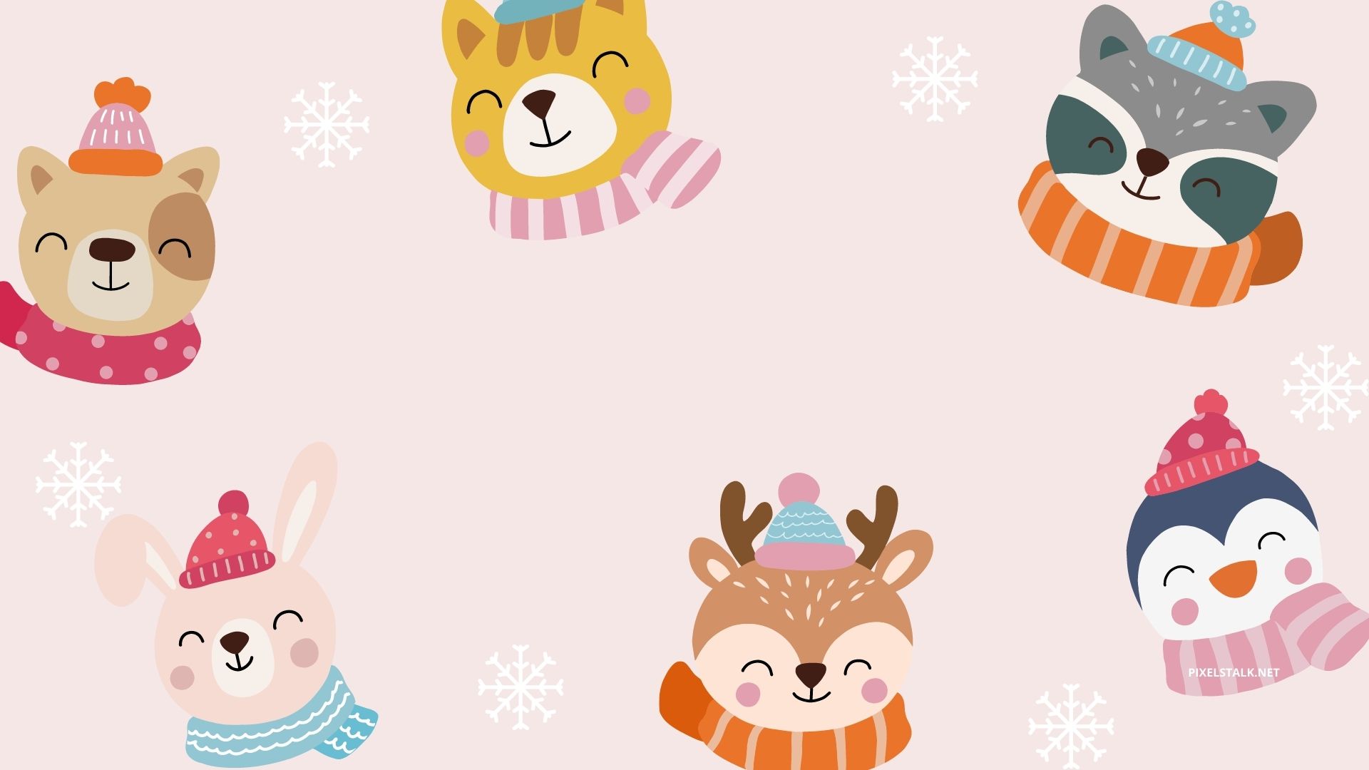 Cute Girly Winter Wallpaper Free download