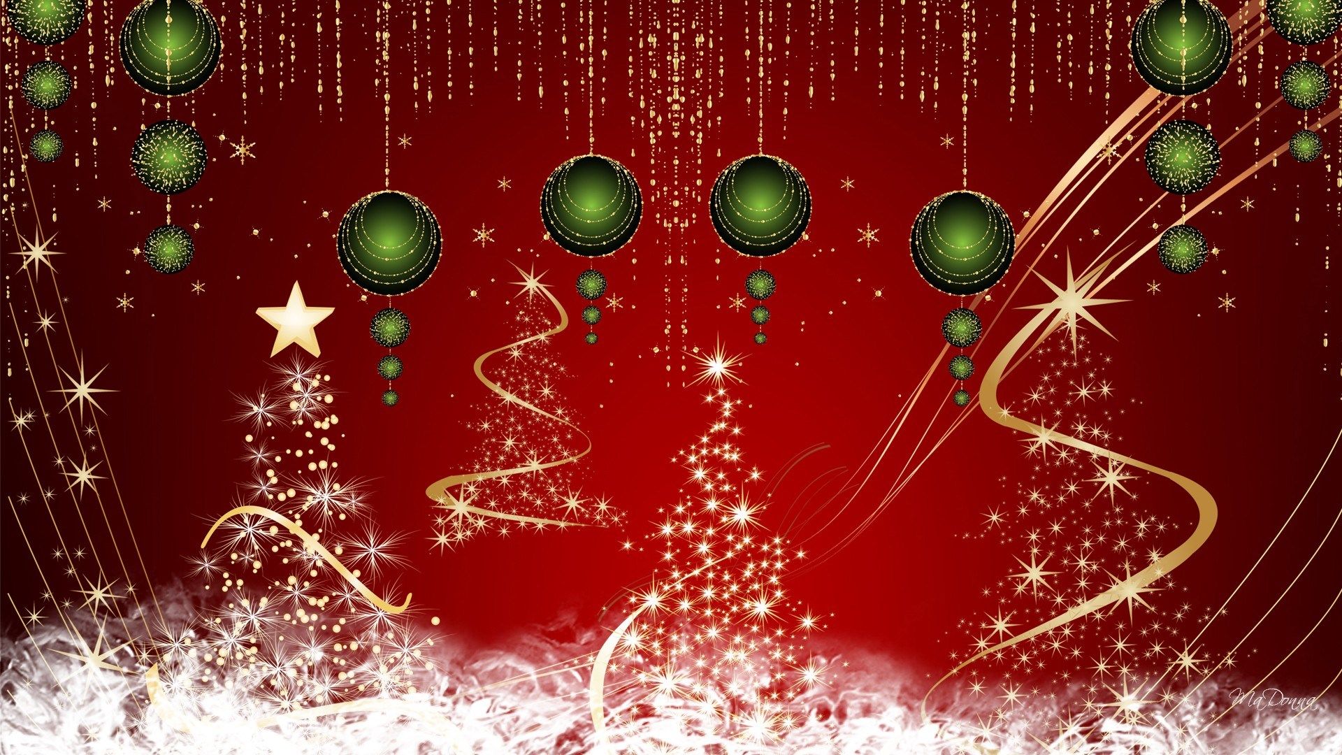 christmas background for widescreen free. Colorful christmas decorations, Vintage christmas, Christmas tree with gifts