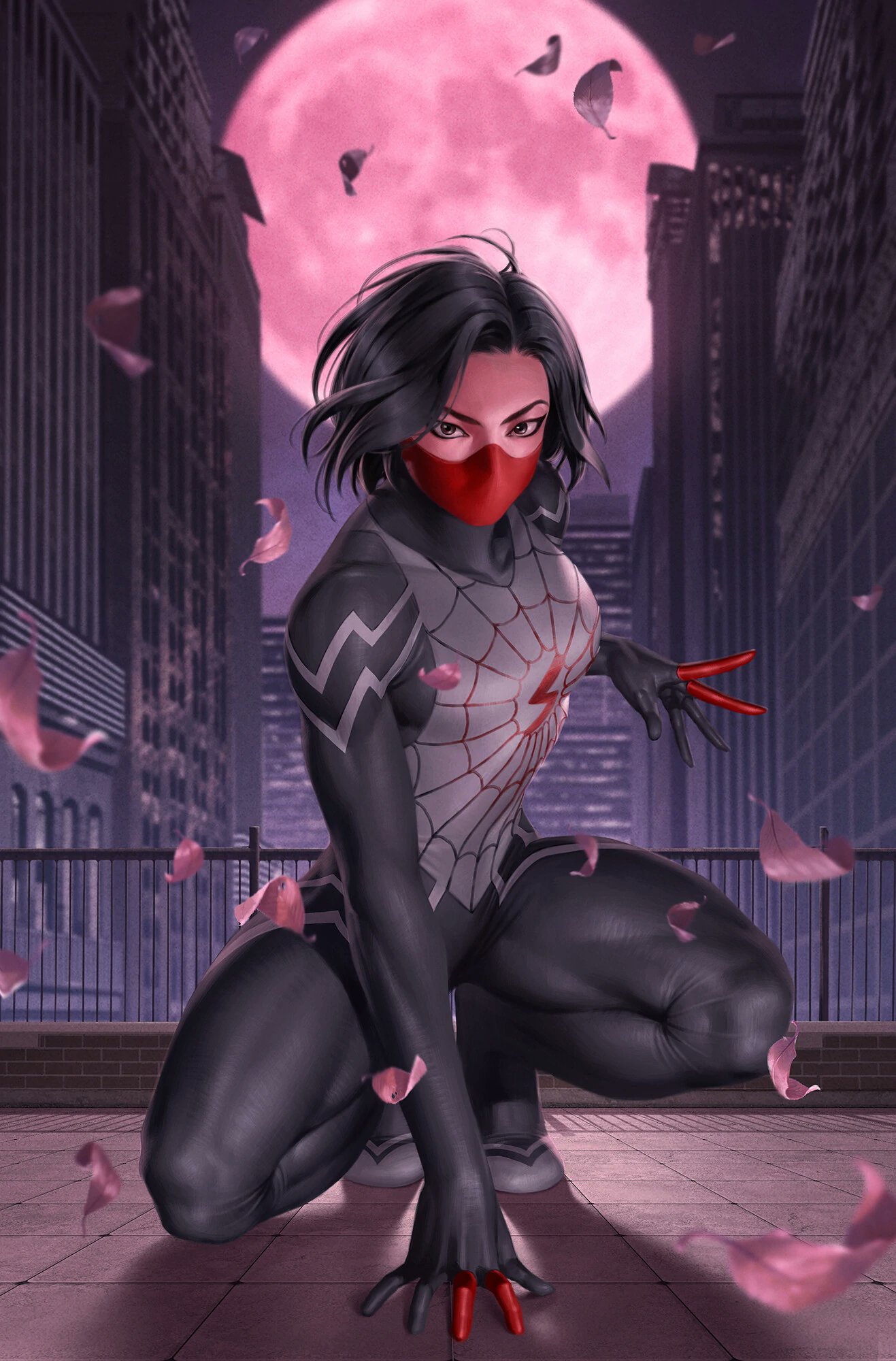 asians hourly moon aka silk from the marvel comics