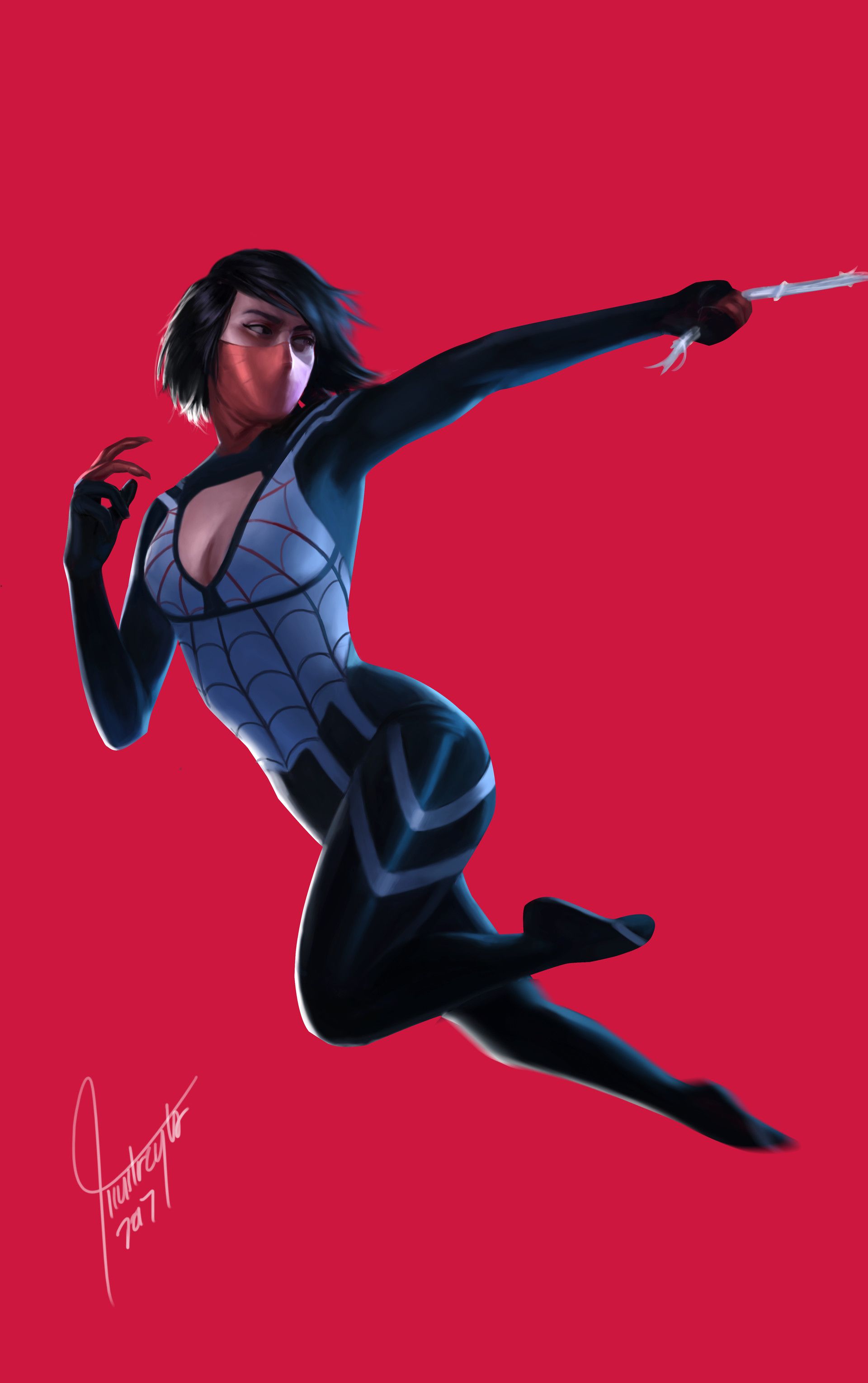 Silk by Vincent Reyta. Silk marvel, Marvel heroes, Marvel comic character