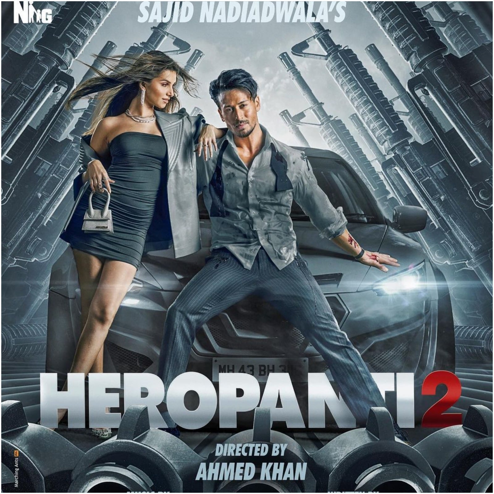 Heropanti 2: Tiger Shroff And Tara Sutaria Showcase Sizzling Chemistry In New Poster