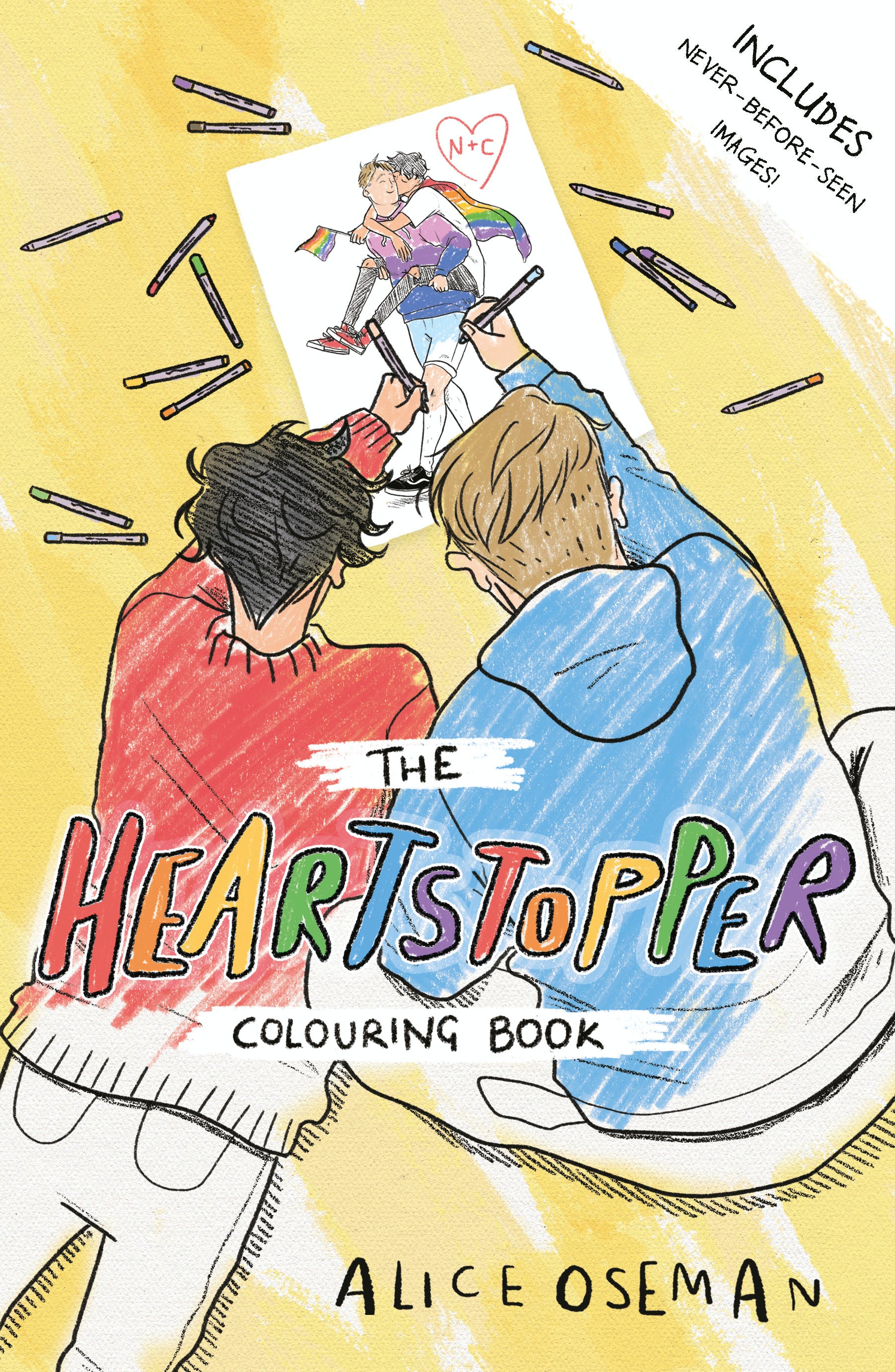 The Official Heartstopper Colouring Book: The Million Copy Bestselling Series, Now On Netflix! By Alice Oseman