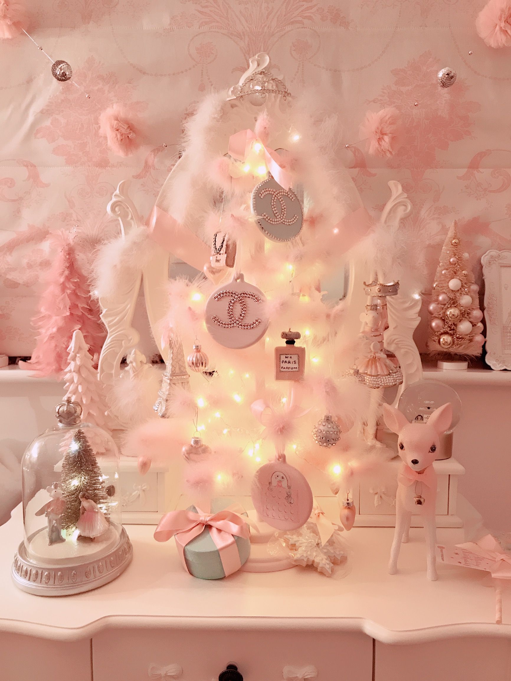 A Pink Whimsical Christmas Dream
