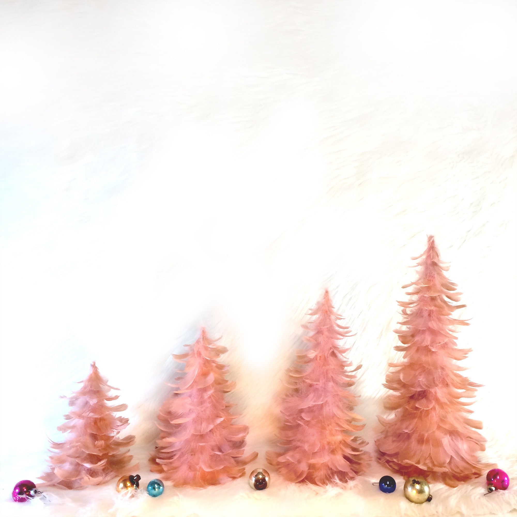 Aesthetic Pink Christmas Trees Wallpapers Wallpaper Cave