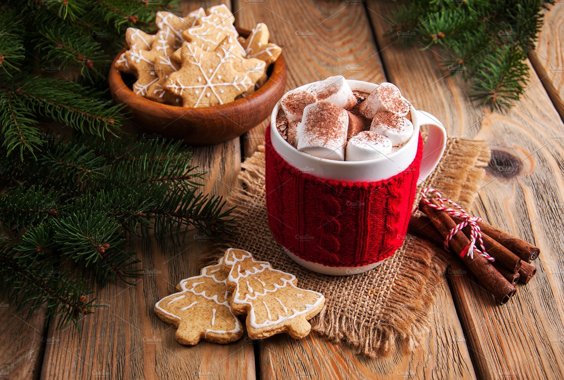 Christmas Hot Chocolate Table Wallpapers - Wallpaper Cave