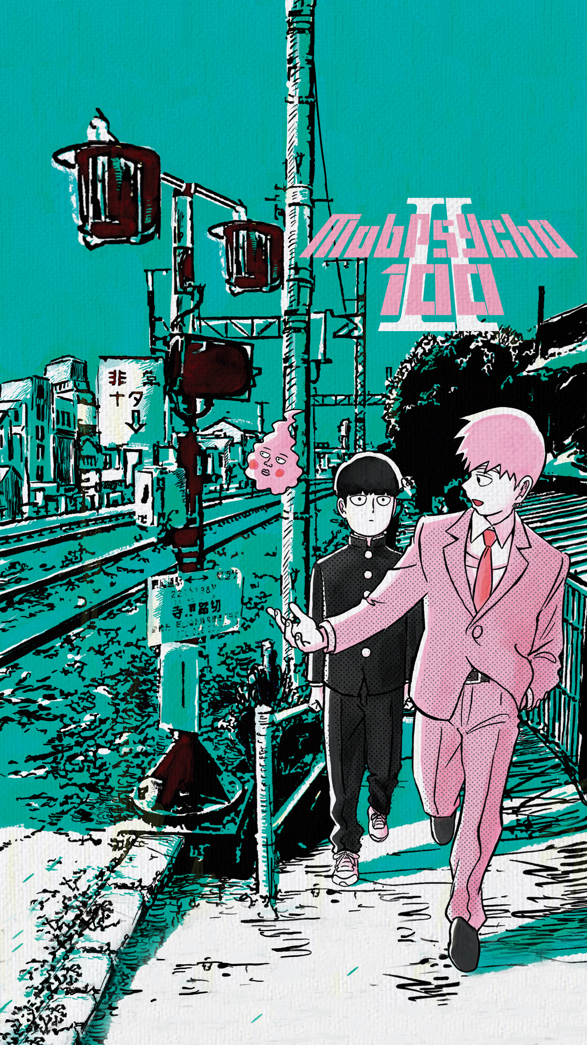 I made an iPhone wallpaper from the MP100 II bluray art