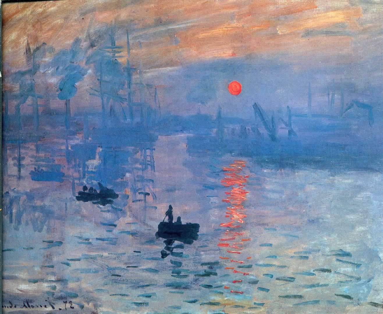 Impression Sunrise Monet Wallpaper Image