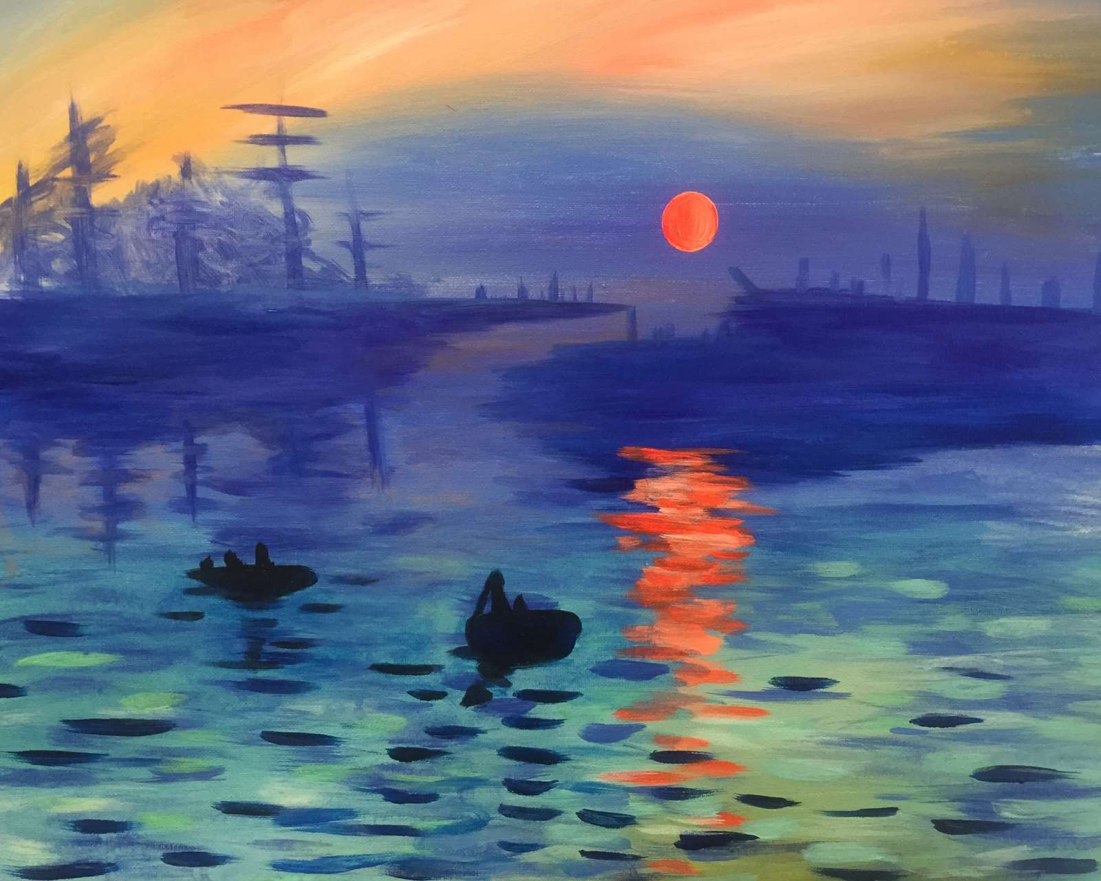 Monet's Impression, Sunrise, Mar 22 7:30PM