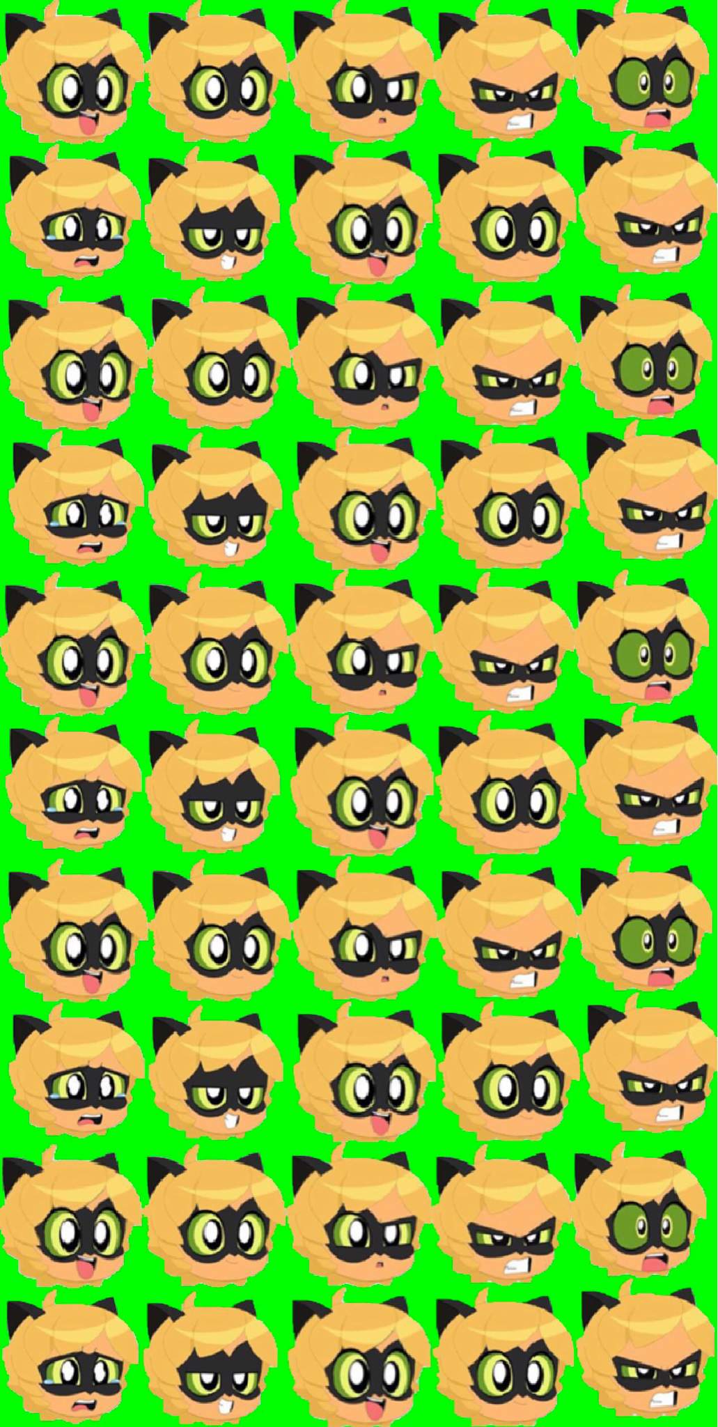 Chat noir chibi wallpaper