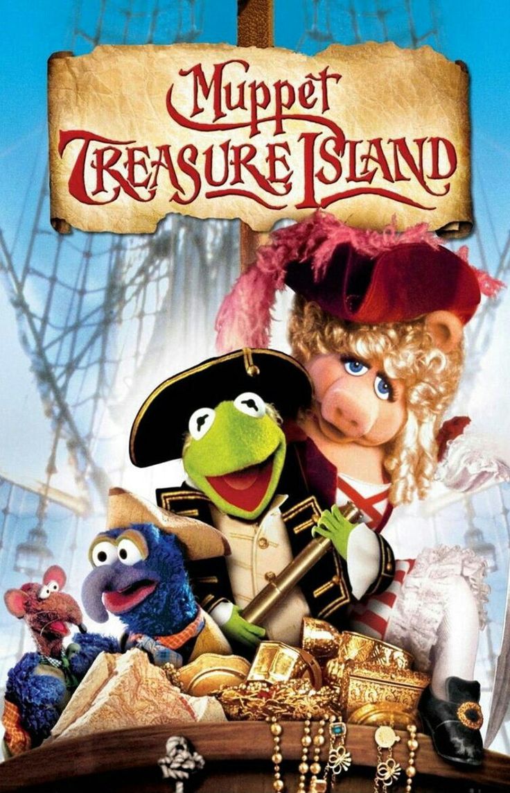MUPPET TREASURE ISLAND. Muppets, Treasure island movie, Treasure island