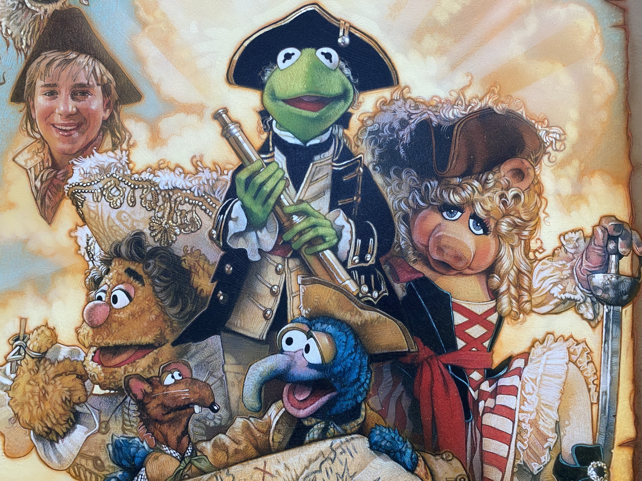 Drew Struzan Treasure Island Movie Poster Artwork, in Monty B's STRUZAN, Drew Poster Art Key Artwork Comic Art Gallery Room