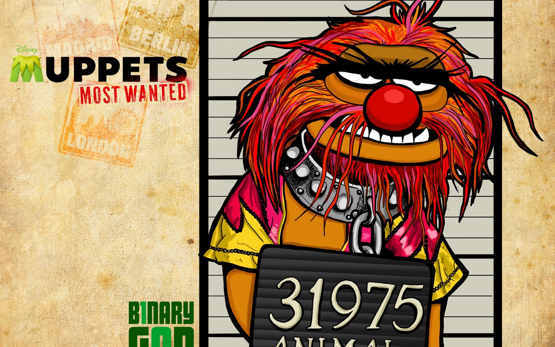 muppets, Most, Wanted, Adventure, Comedy, Crime, Puppet, Family, Disney, Poster Wallpaper HD / Desktop and Mobile Background