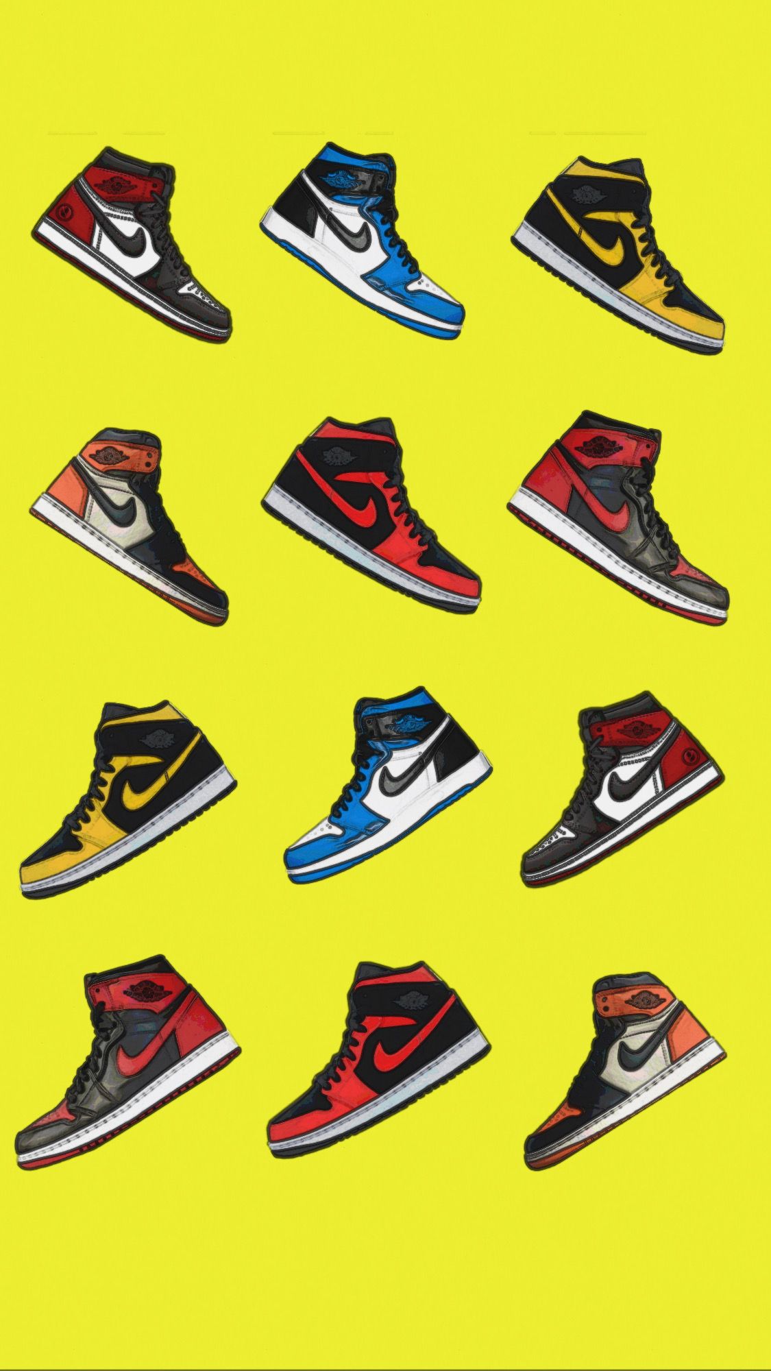 Jordan 1 wallpaper on sale iphone