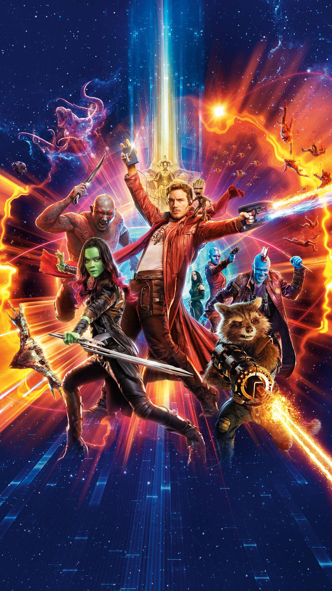 Download Guardians Of The Galaxy V2 Mobile Wallpaper