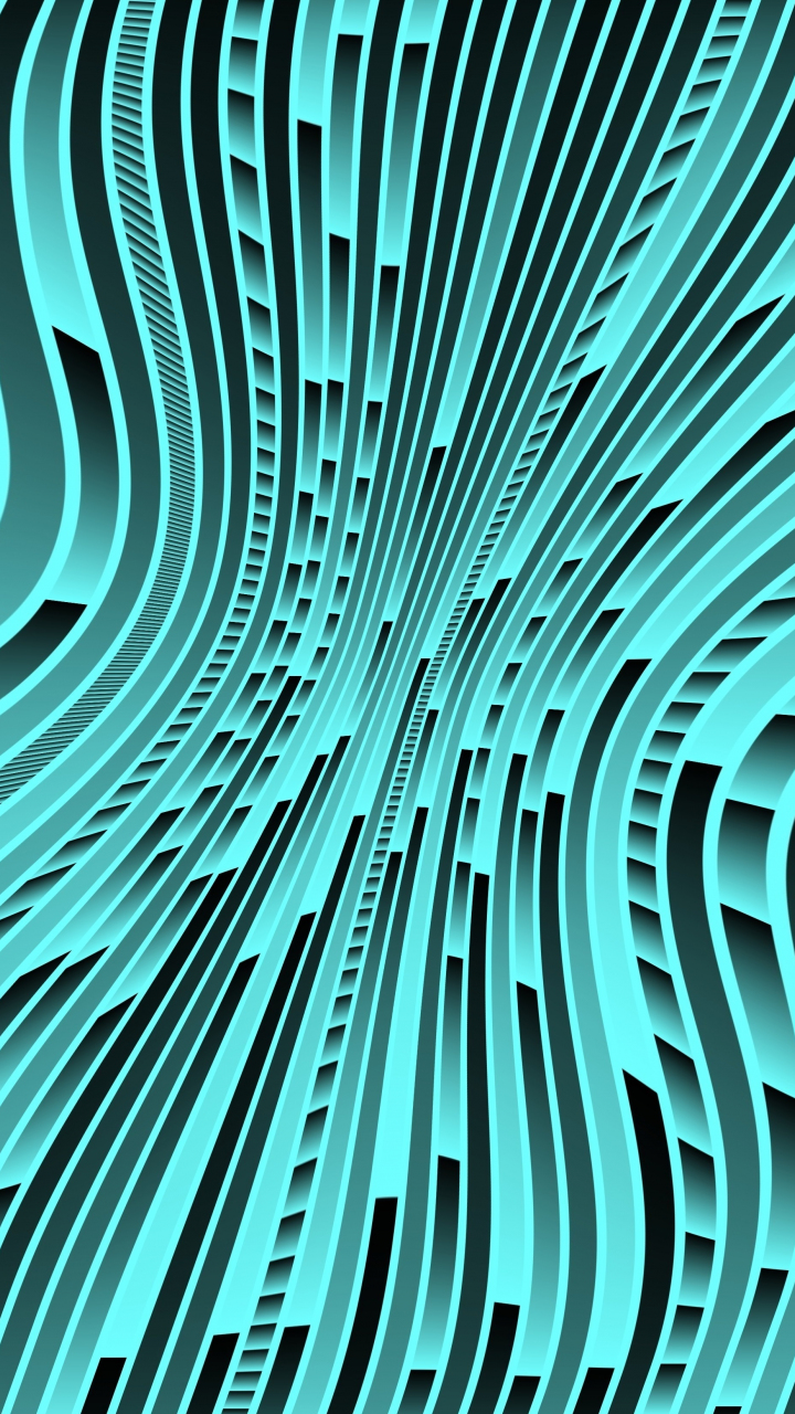Download wallpaper 720x1280 digital, curves, stripes, abstract, samsung galaxy mini s3, s5, neo, alpha, sony xperia compact z1, z2, z3, asus zenfone, 720x1280 HD background, 7946