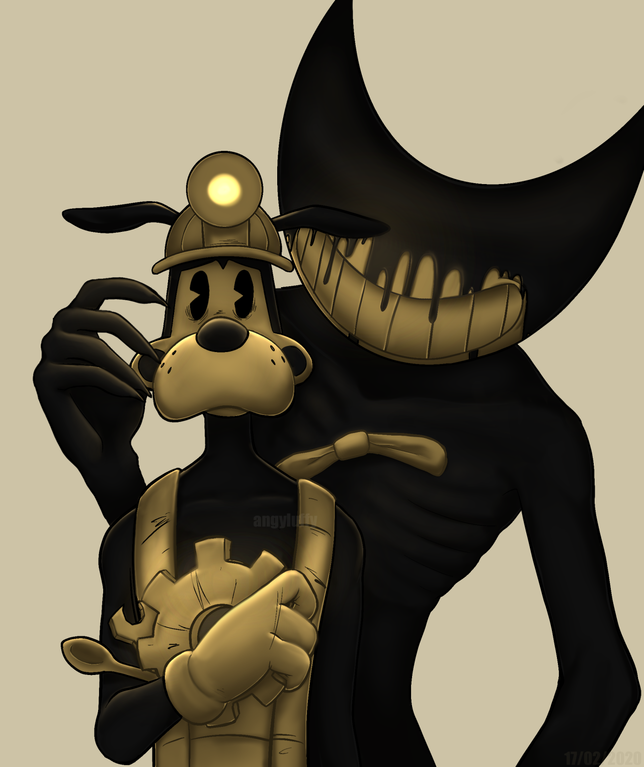 Boris and the dark survival. Bendy and the ink machine, Just ink, Cartoon