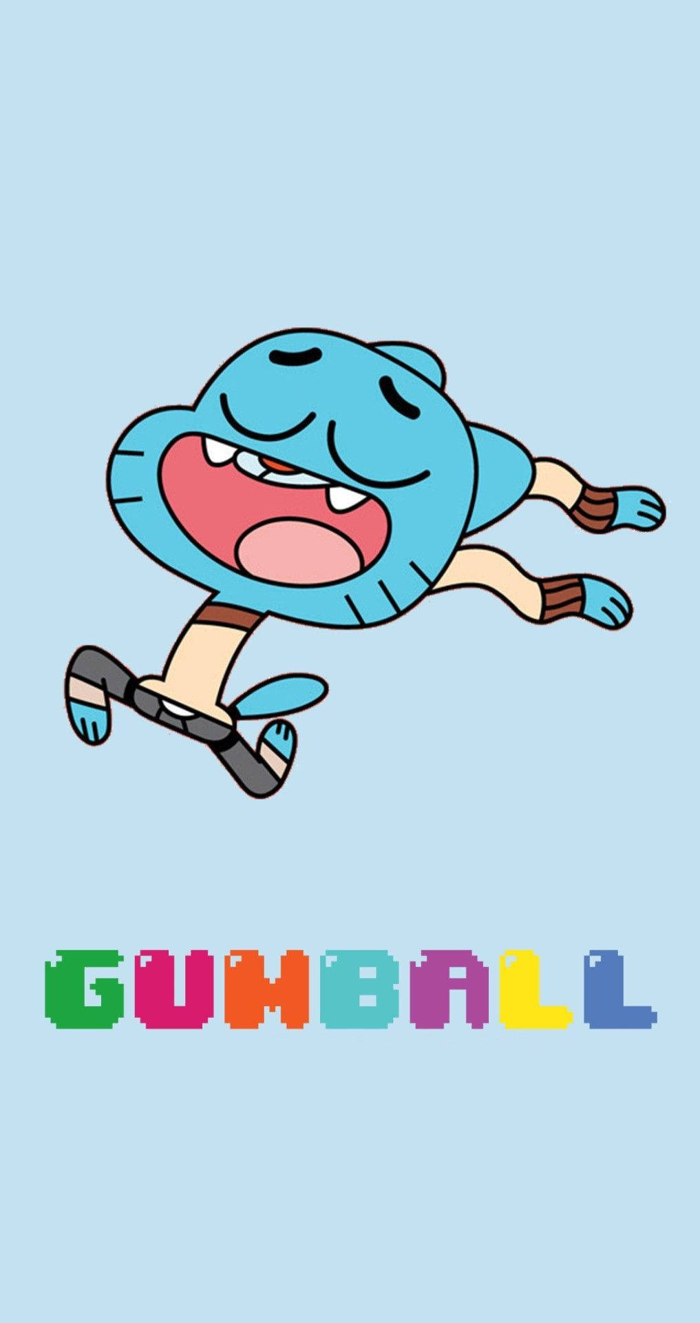 Download Gumball Fun Jump Wallpaper