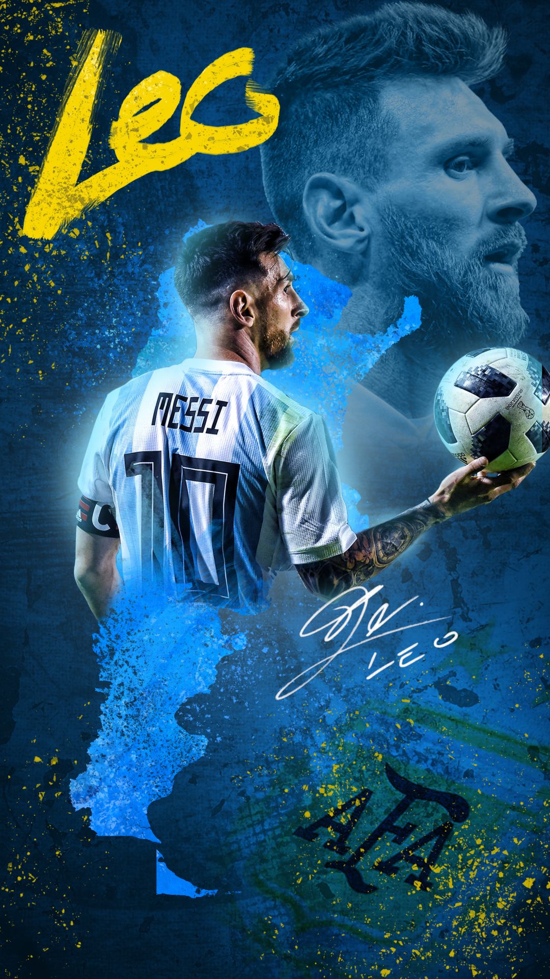 Đếm ngược thời gian đến ngày diễn ra World Cup 2022 với bộ sưu tập hình nền Argentina đầy màu sắc và sức cuốn hút. Cùng nhau thể hiện niềm đam mê và tình yêu dành cho đội bóng tinh túy nhất thế giới. Chắc chắn bạn sẽ không thể bỏ qua hình ảnh này!