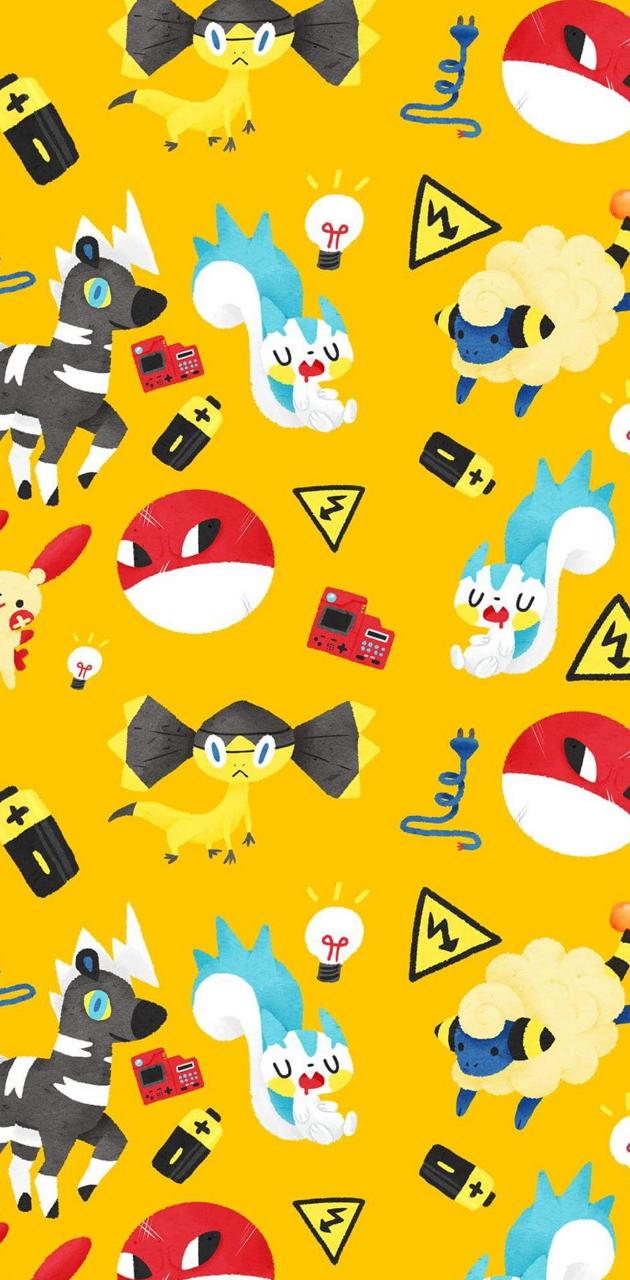 pokemon electric ph wallpaper