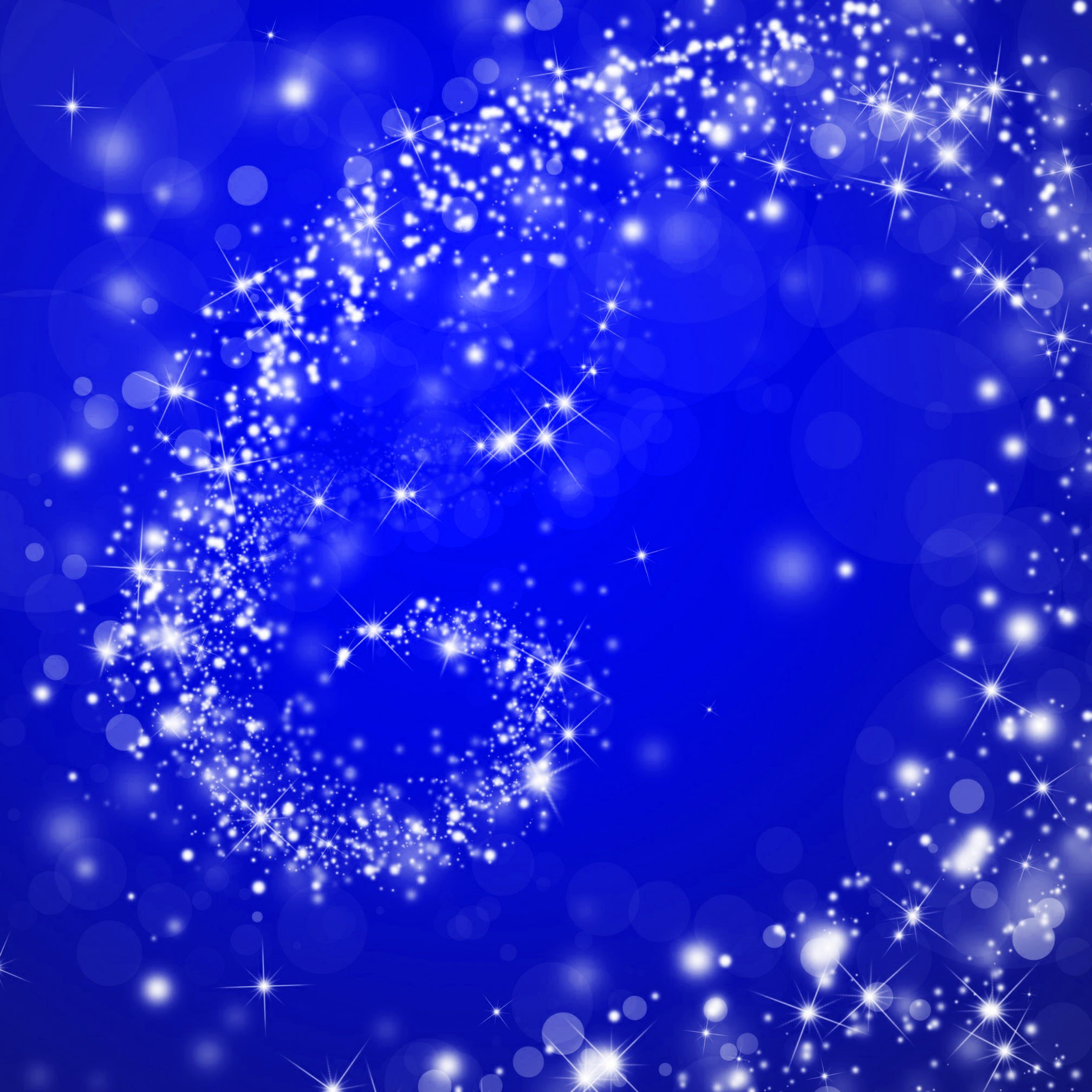 star swirl on blue christmas background image. Free Textures, Photo & Background Image