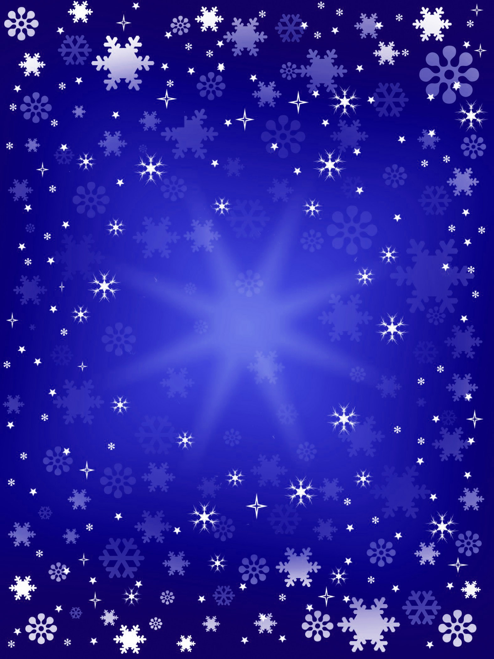 Stars at Xmas Background Image, Cards or Christmas Wallpaper