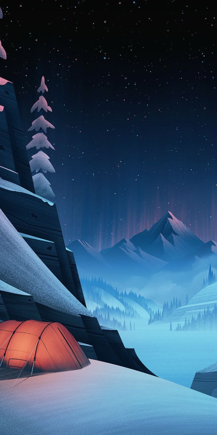 Wallpaper of the week: cartoon landscapes