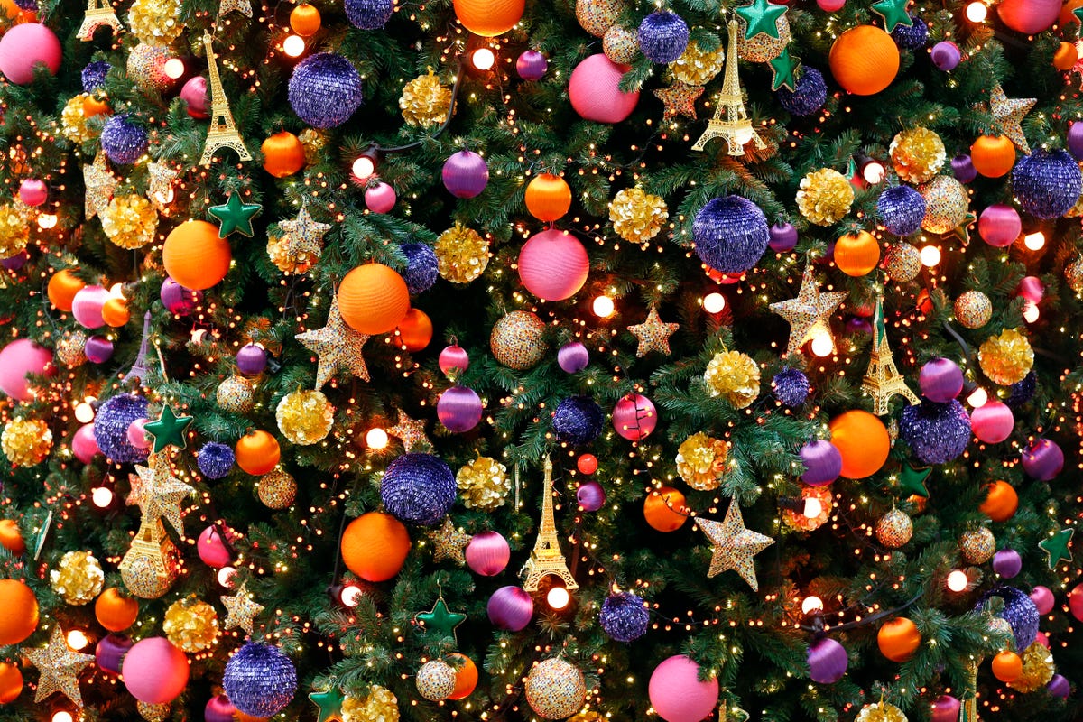Beautiful Christmas Trees Around The World, In Photo