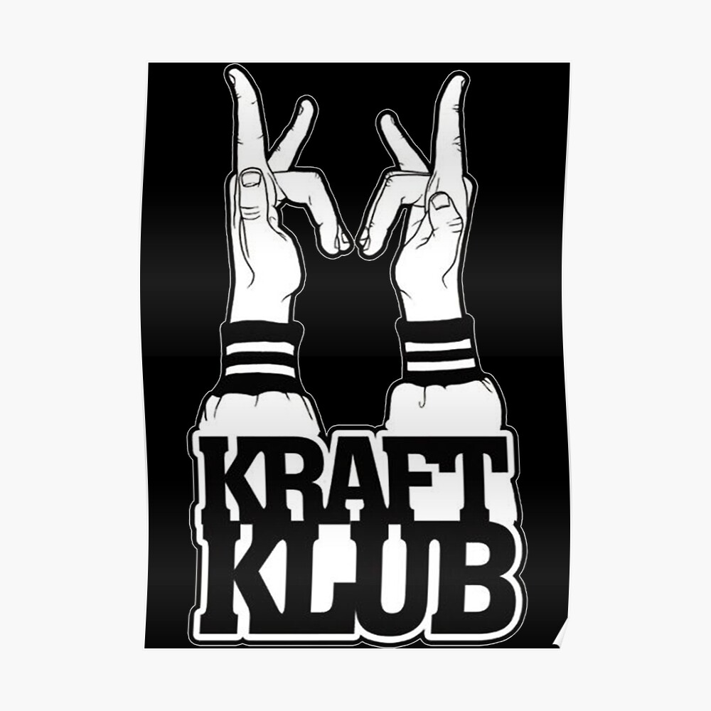 Kraftklub Band Rock Germany Poster