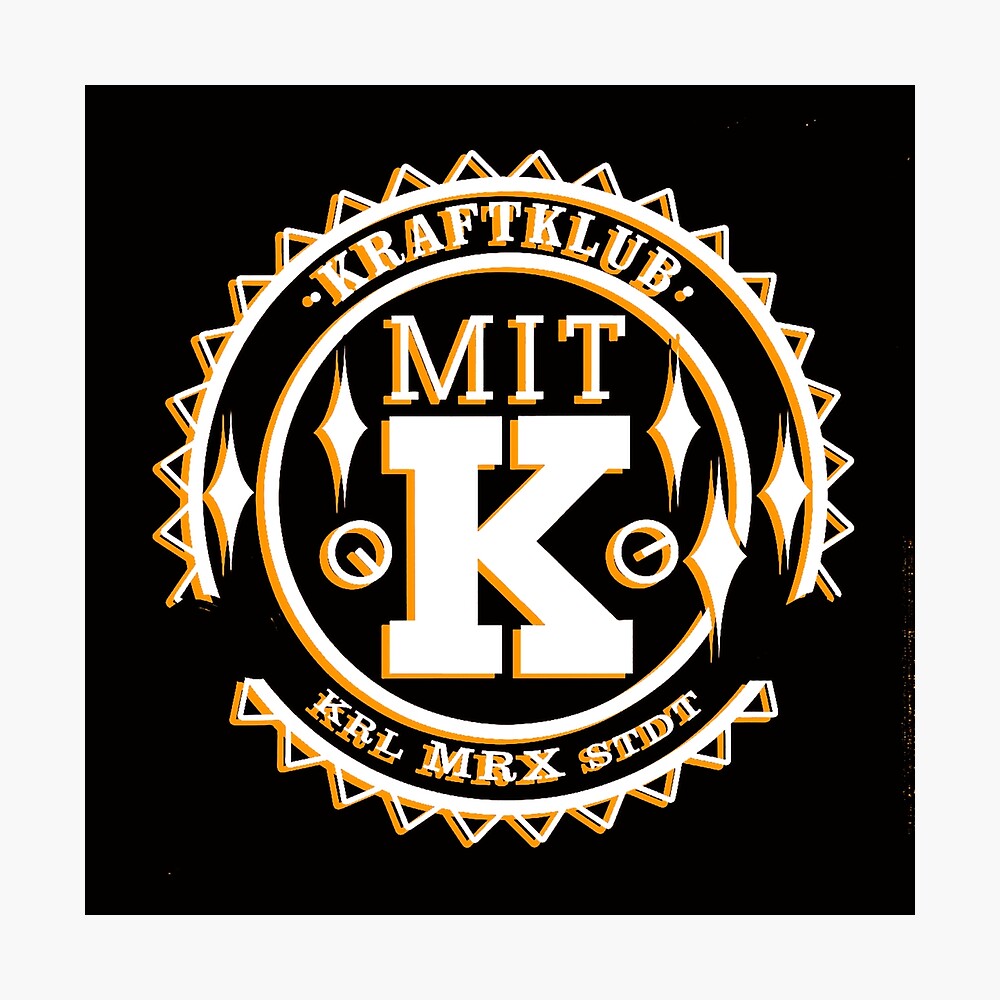 best logo Kraftklub band Poster