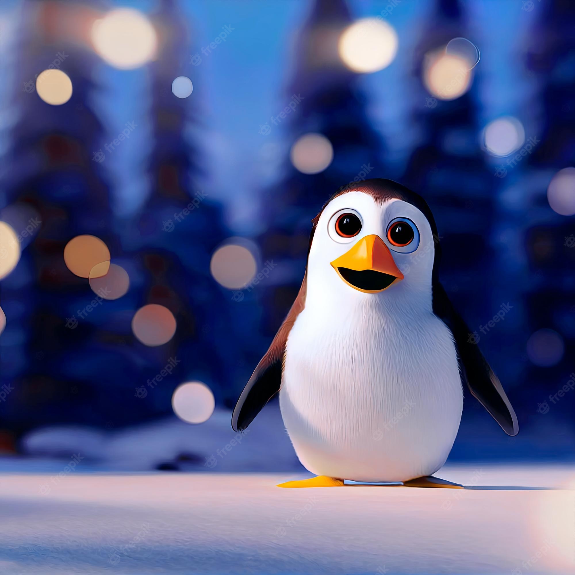 Christmas Penguin Wallpapers - Wallpaper Cave