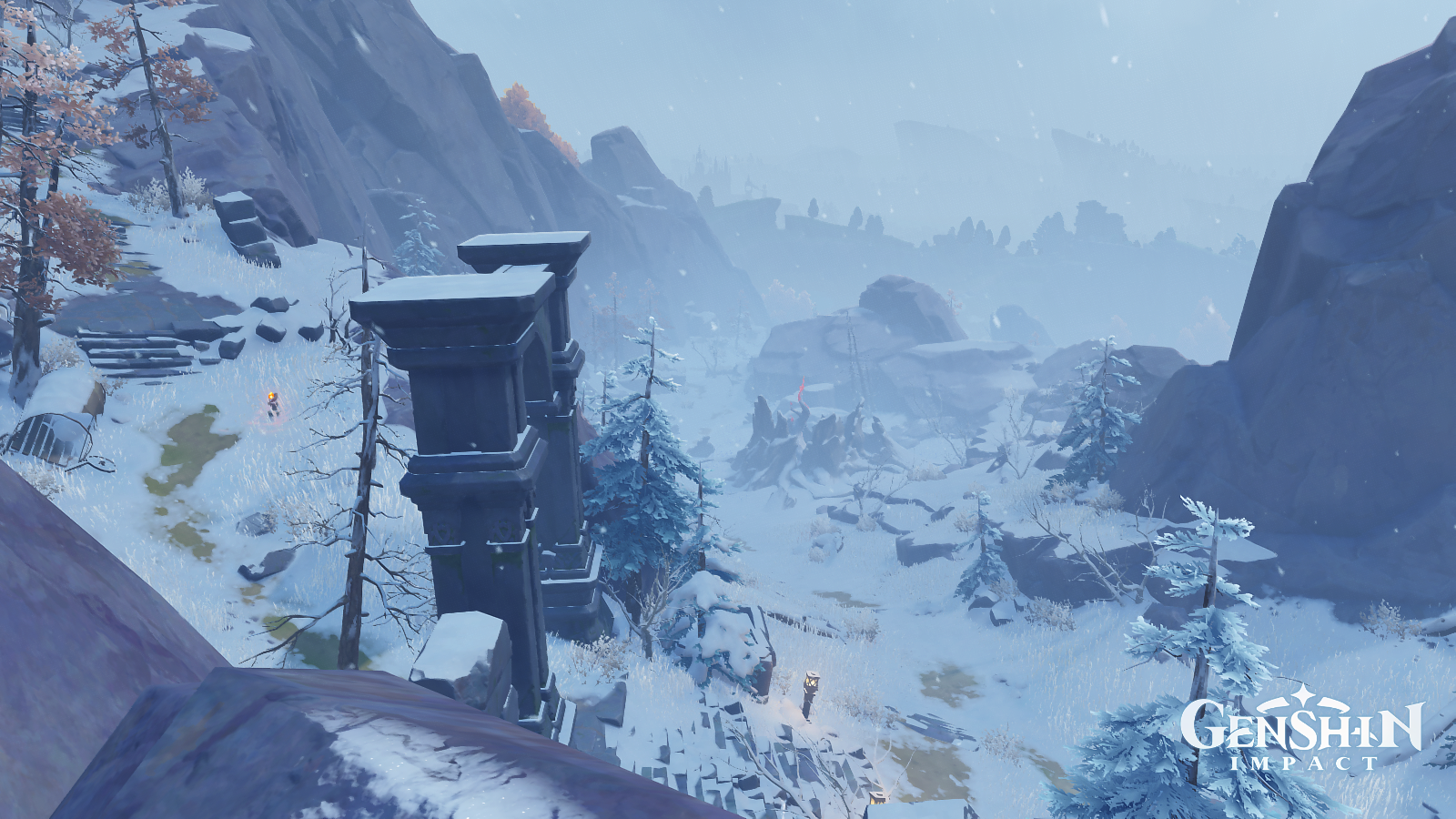 Snow Covered Path