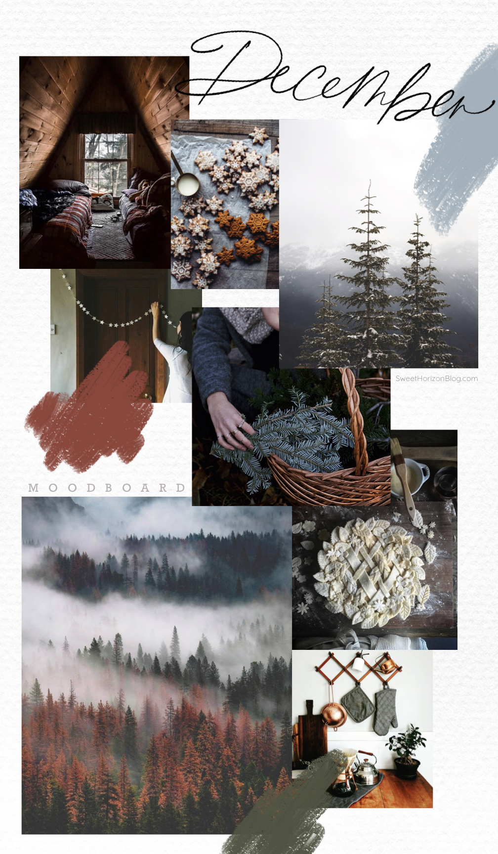 December Moodboard + Monthly Goals. Mood boards, Aesthetic pastel wallpaper, Mood wallpaper