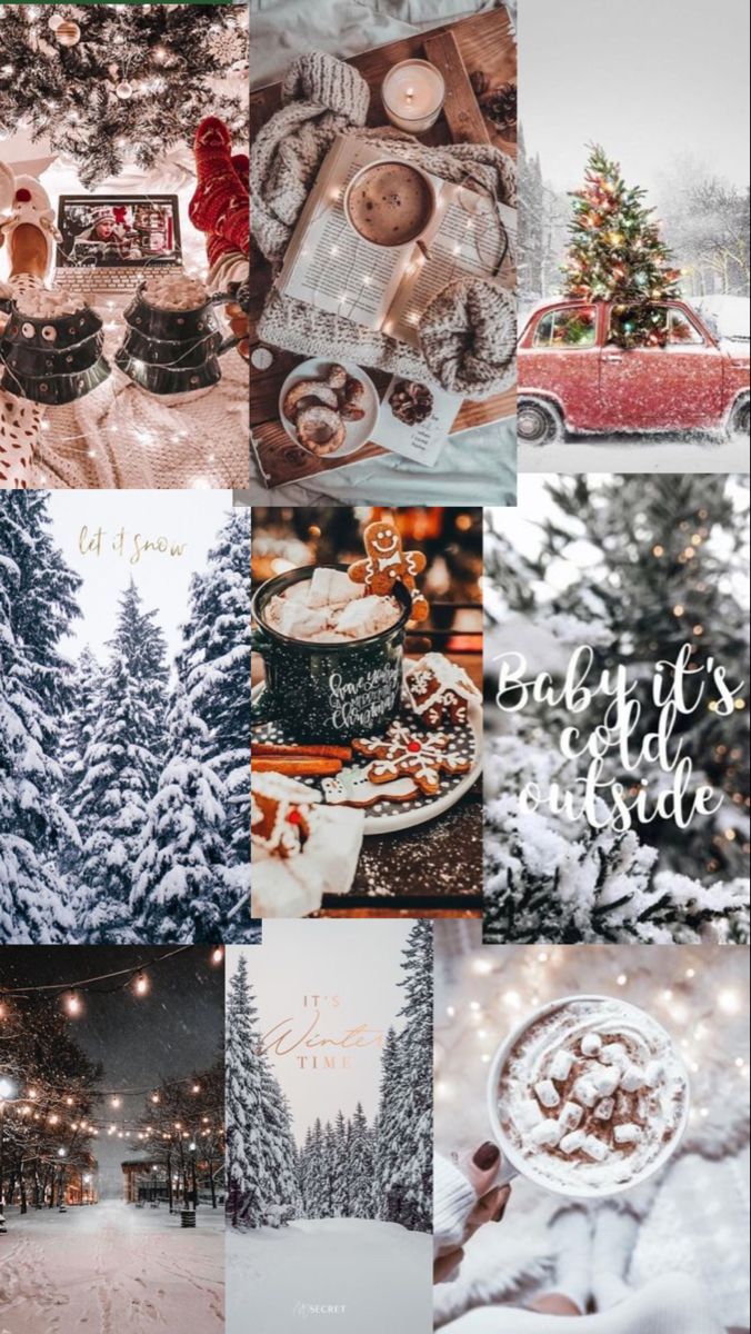 Mood Board Christmas Wallpapers - Wallpaper Cave