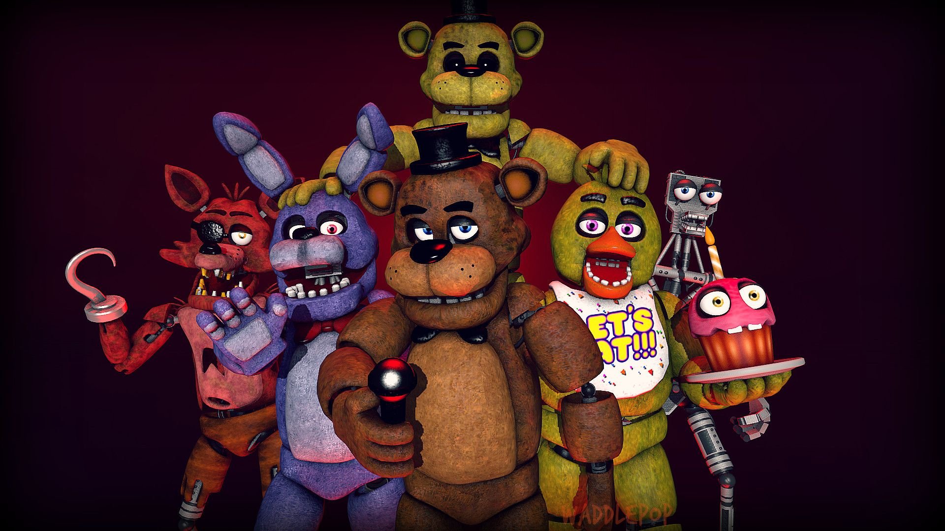 10 Top Five Night At Freddy Wallpaper FULL HD 1920×1080 For PC