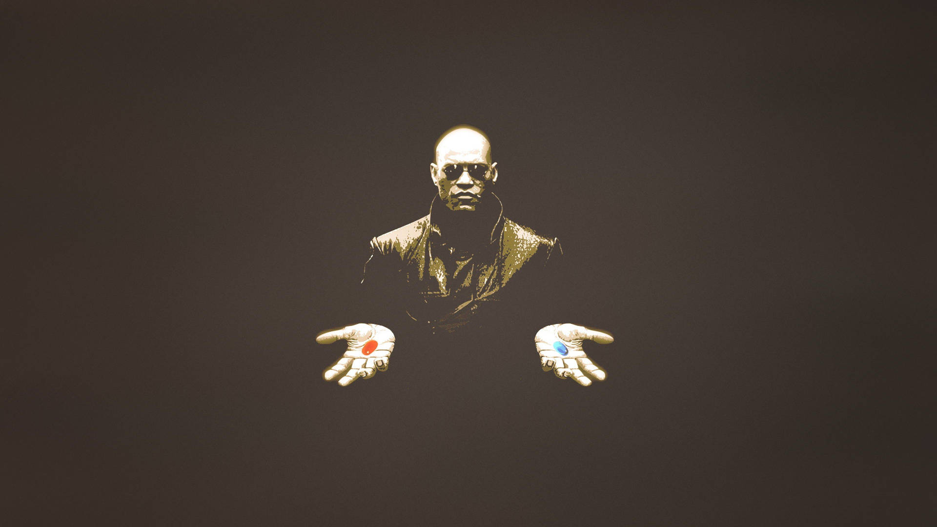 Download The Matrix Morpheus Red And Blue Pills Wallpaper