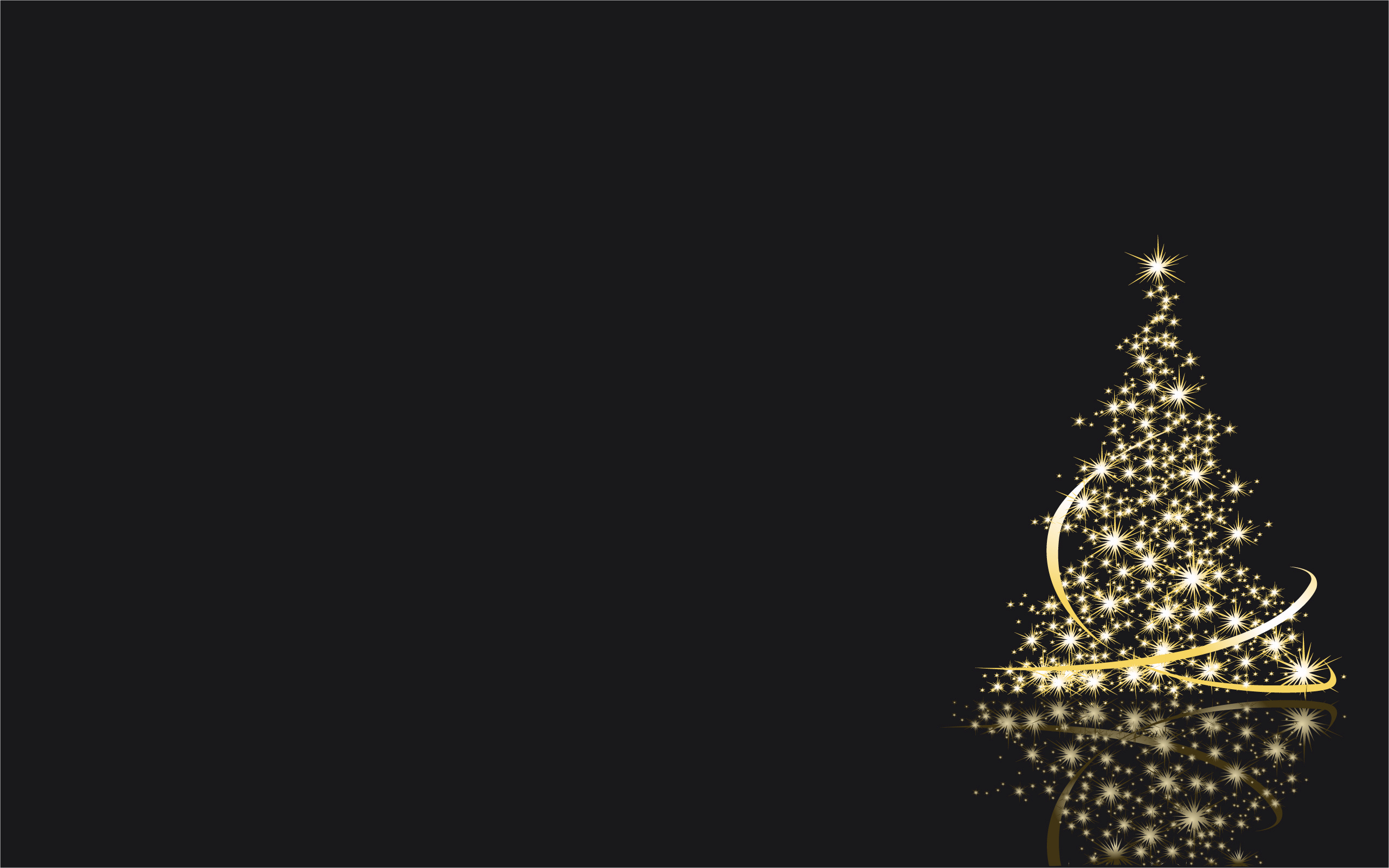 HD Wallpaper of a Sparkling Christmas Tree for the Holiday Season