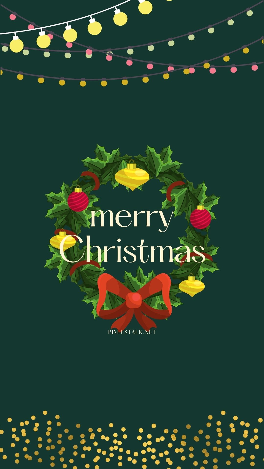 Christmas Lights Wallpaper iPhone