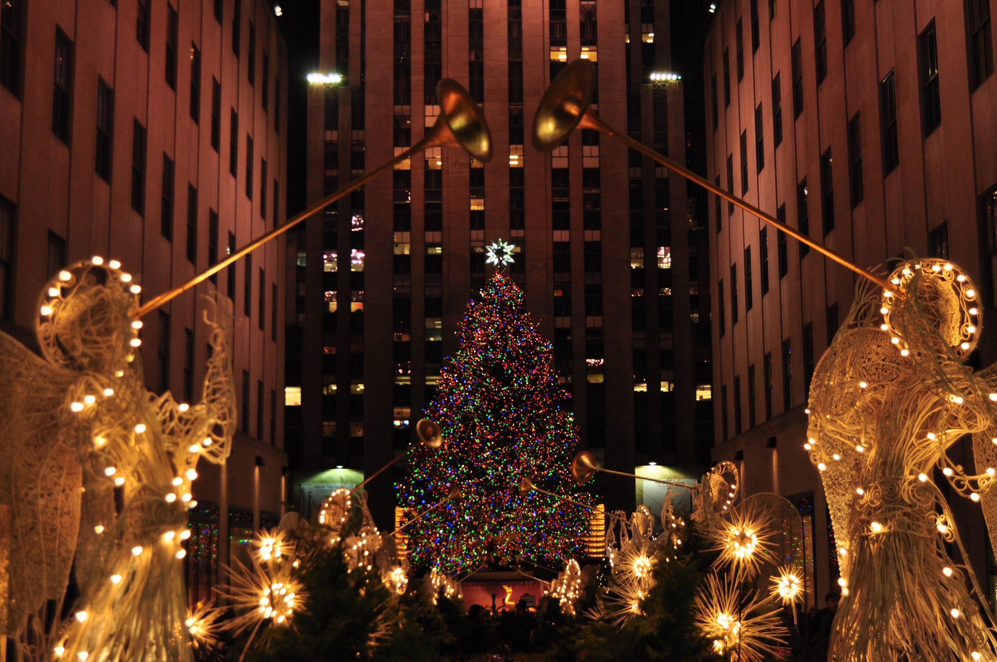 NYC Christmas Wallpaper