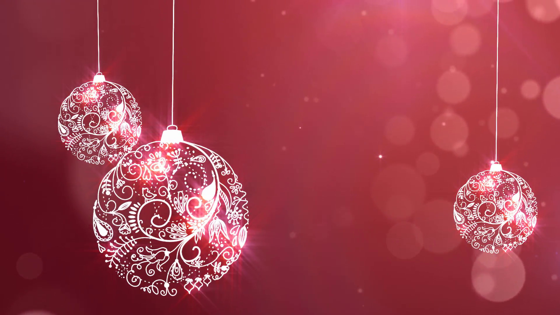 Pink Christmas Background