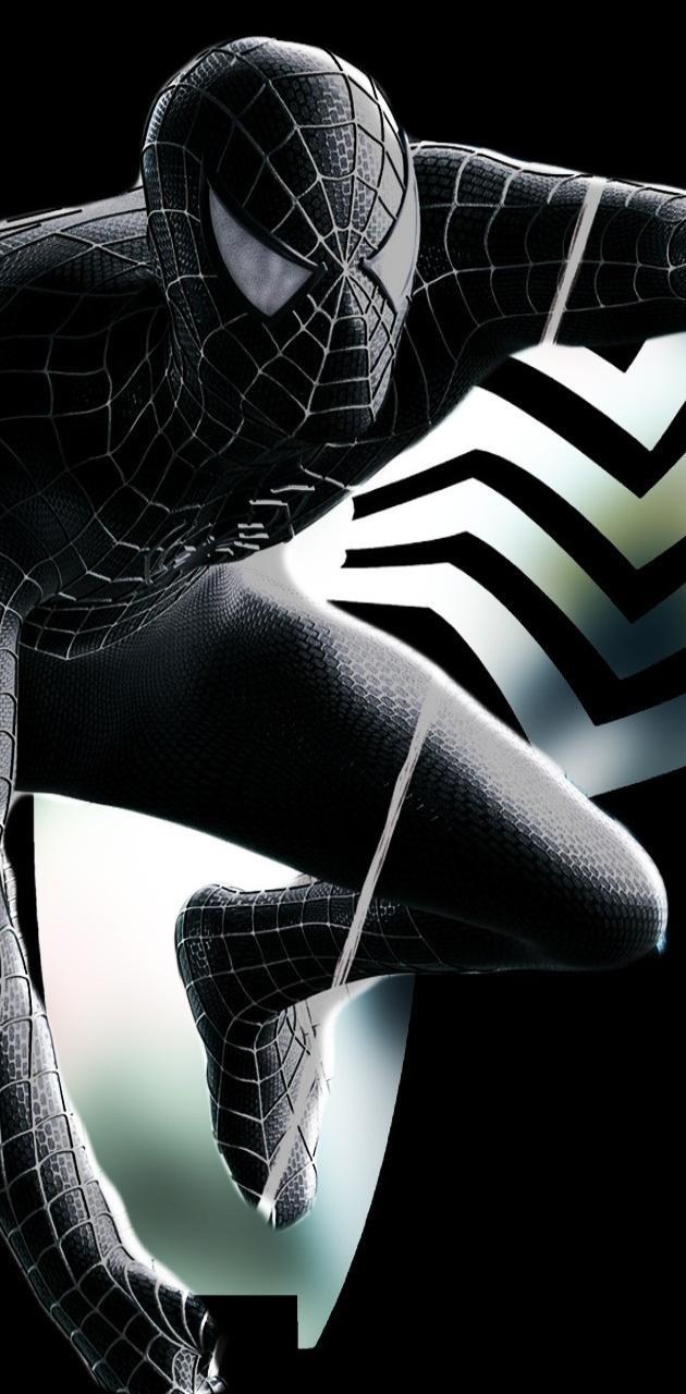 Black Spiderman wallpaper