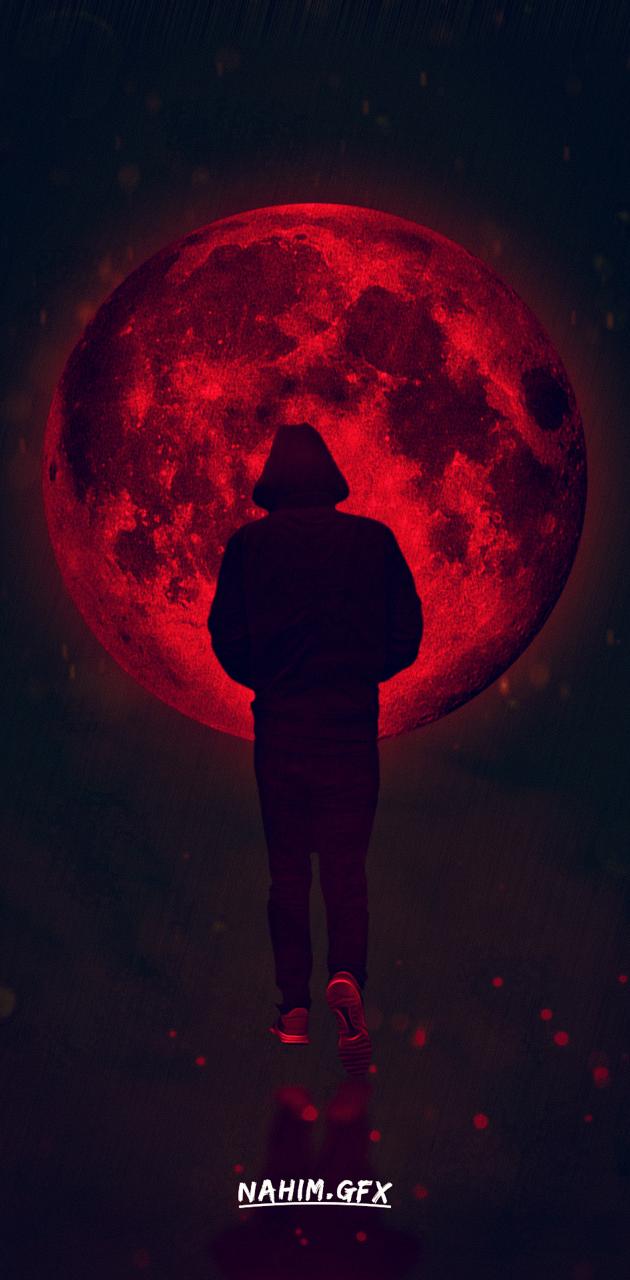 Red Moon wallpaper