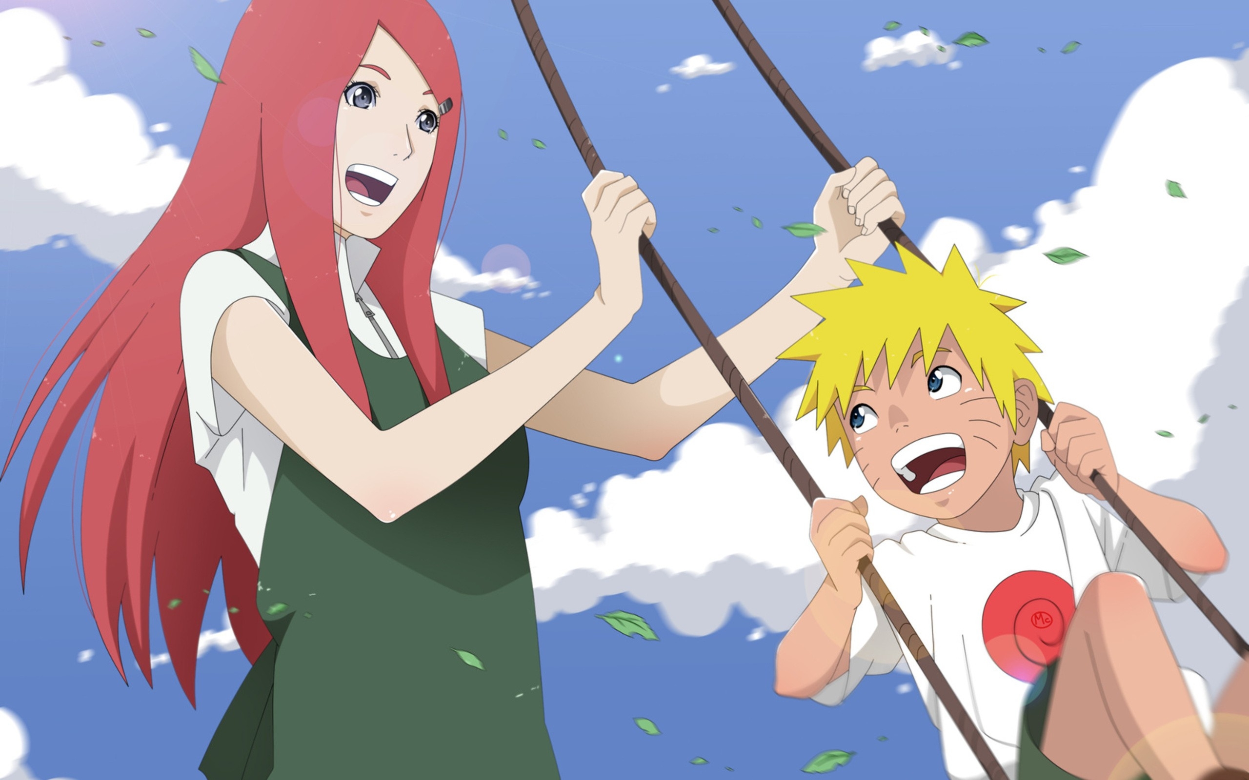 Kushina and Naruto