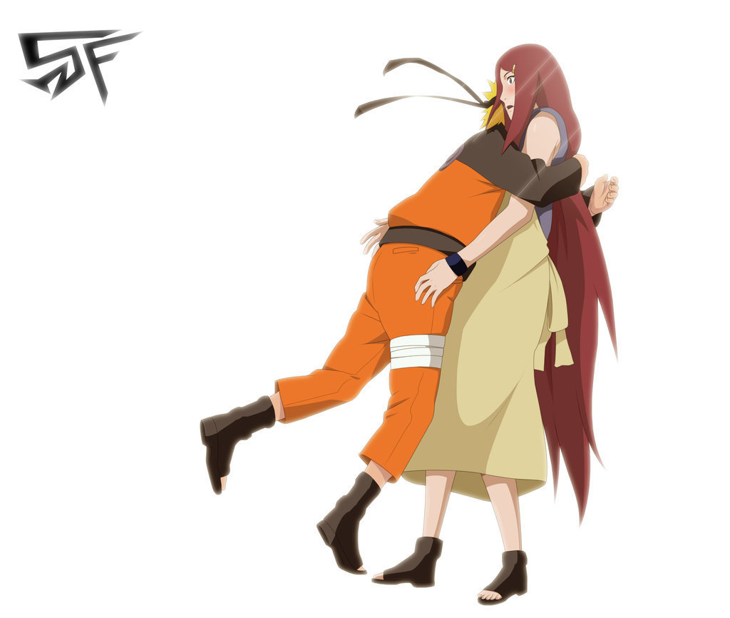 Naruto and Kushina Shippuuden Photo