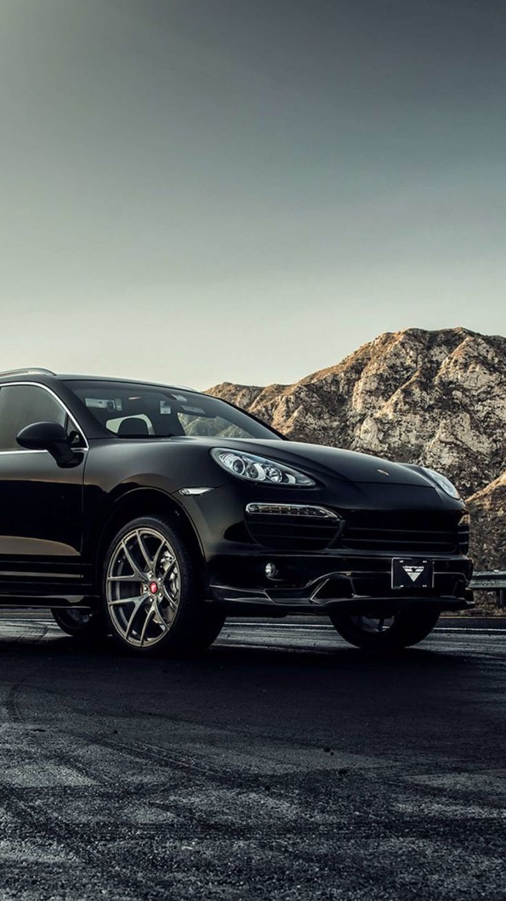 Black, Porsche Cayenne, 2018, 750x1334 wallpaper. Porsche cayenne, Black porsche, Porsche