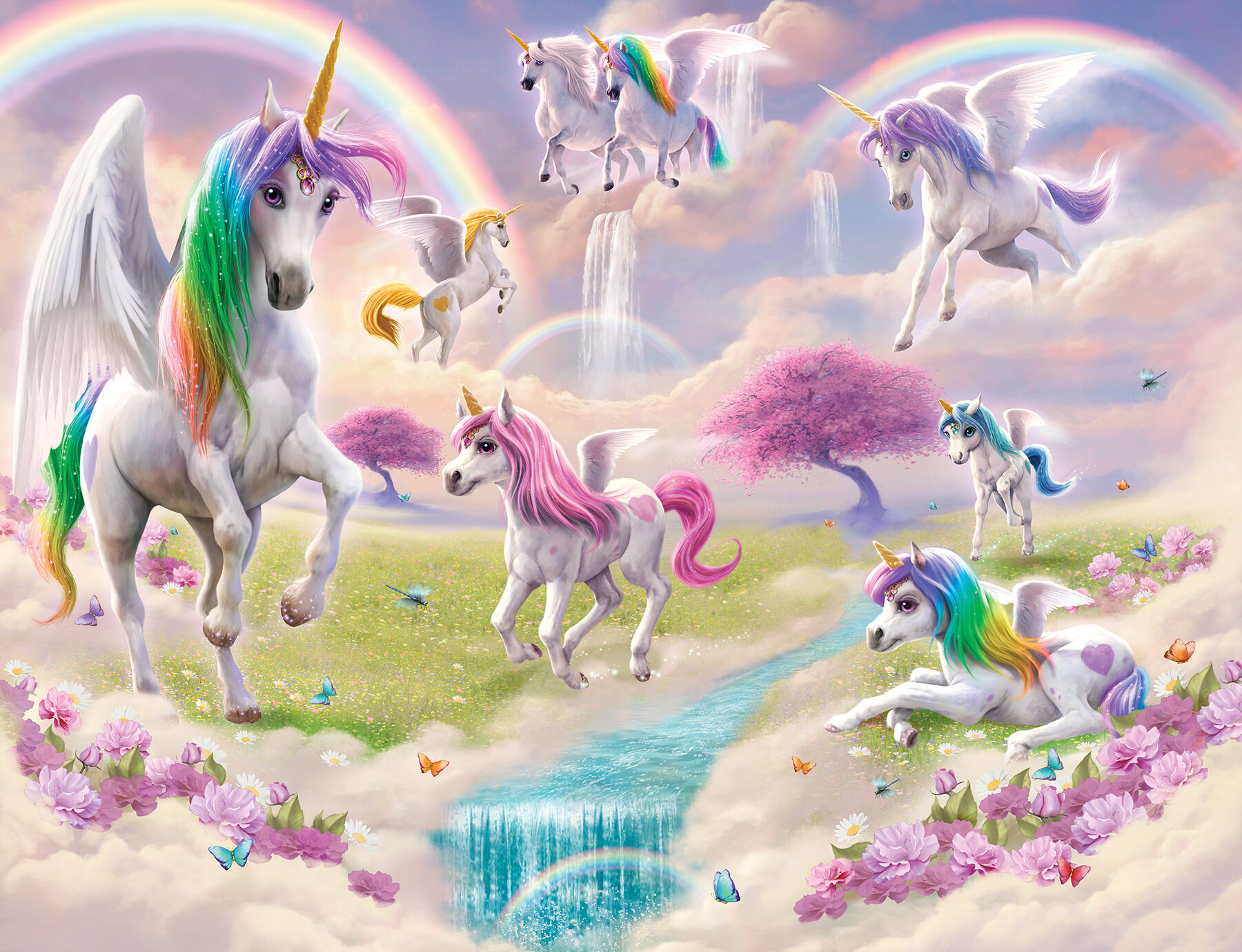 WallPops! Magical Unicorn Kids Wallpaper & Reviews